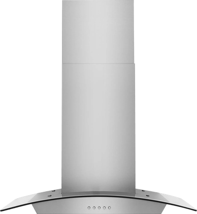 30" Glass Canopy Hood