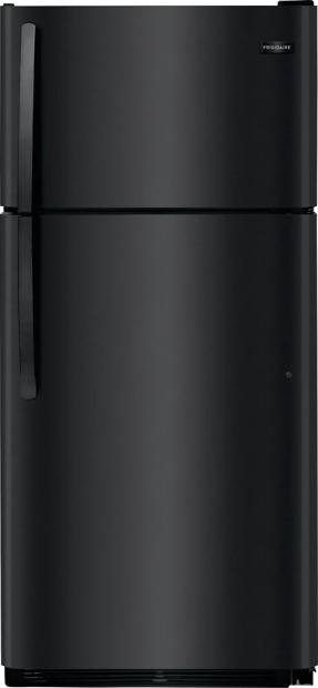 18 Cu. Ft. Top Freezer Refrigerator Ebony Black-LFTR1832TE