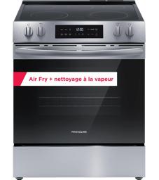 Frigidaire Cuisinière électrique 30 po avec commande frontale et friture à air chaud