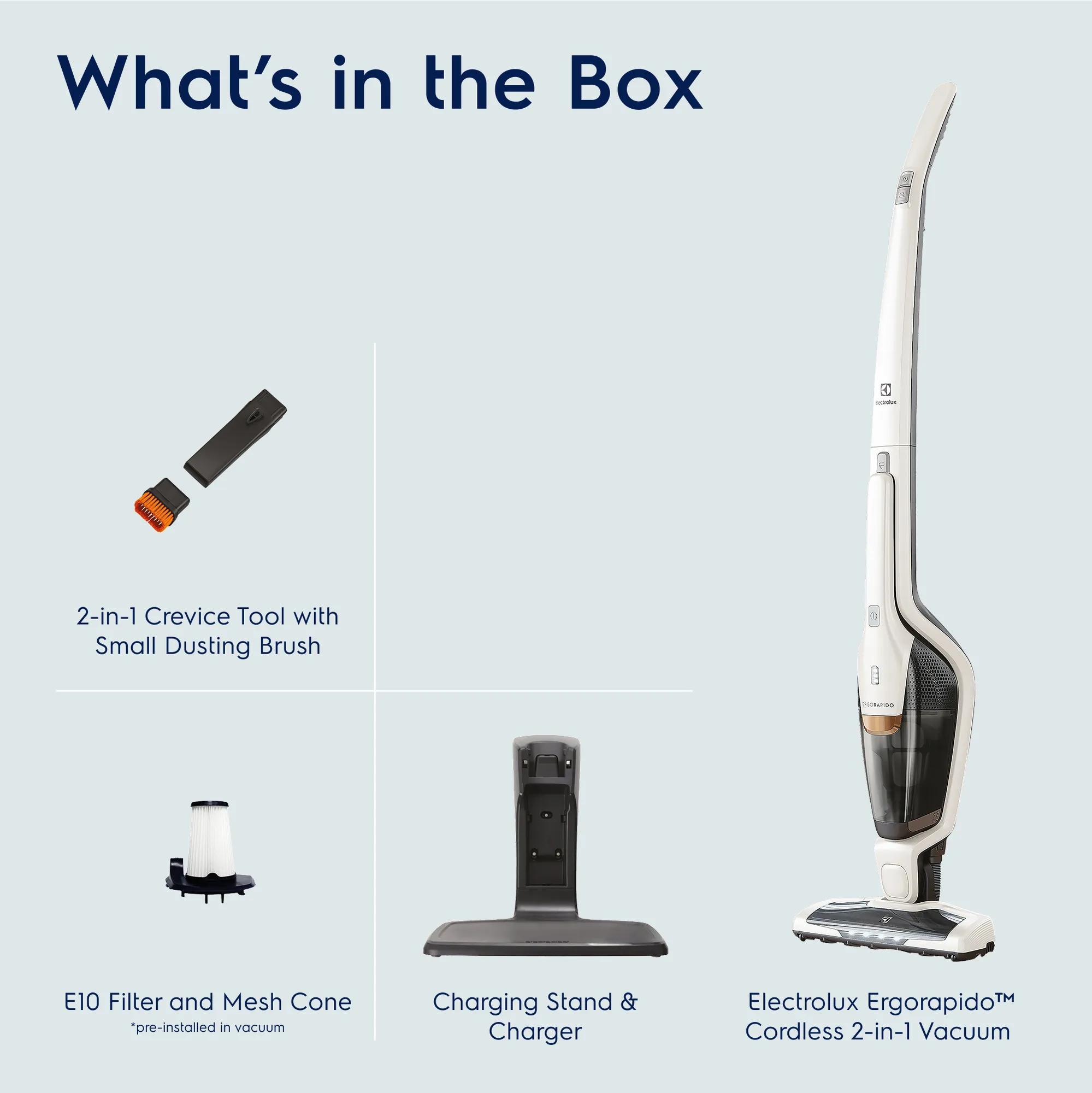 Ergorapido™ Vacuum | Cordless Stick Vacuums | Electrolux