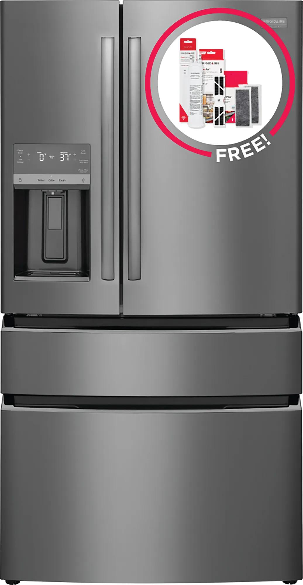 22 Cu. Ft. Counter-Depth 4-Door French Door Refrigerator with Free Additional Filter Kit