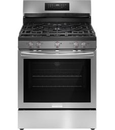 Frigidaire Gallery Cuisinière à gaz à commande arrière de 30 po avec friture à air chaud