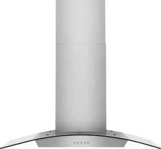 36" Glass Canopy Hood