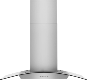 36" Glass Canopy Hood