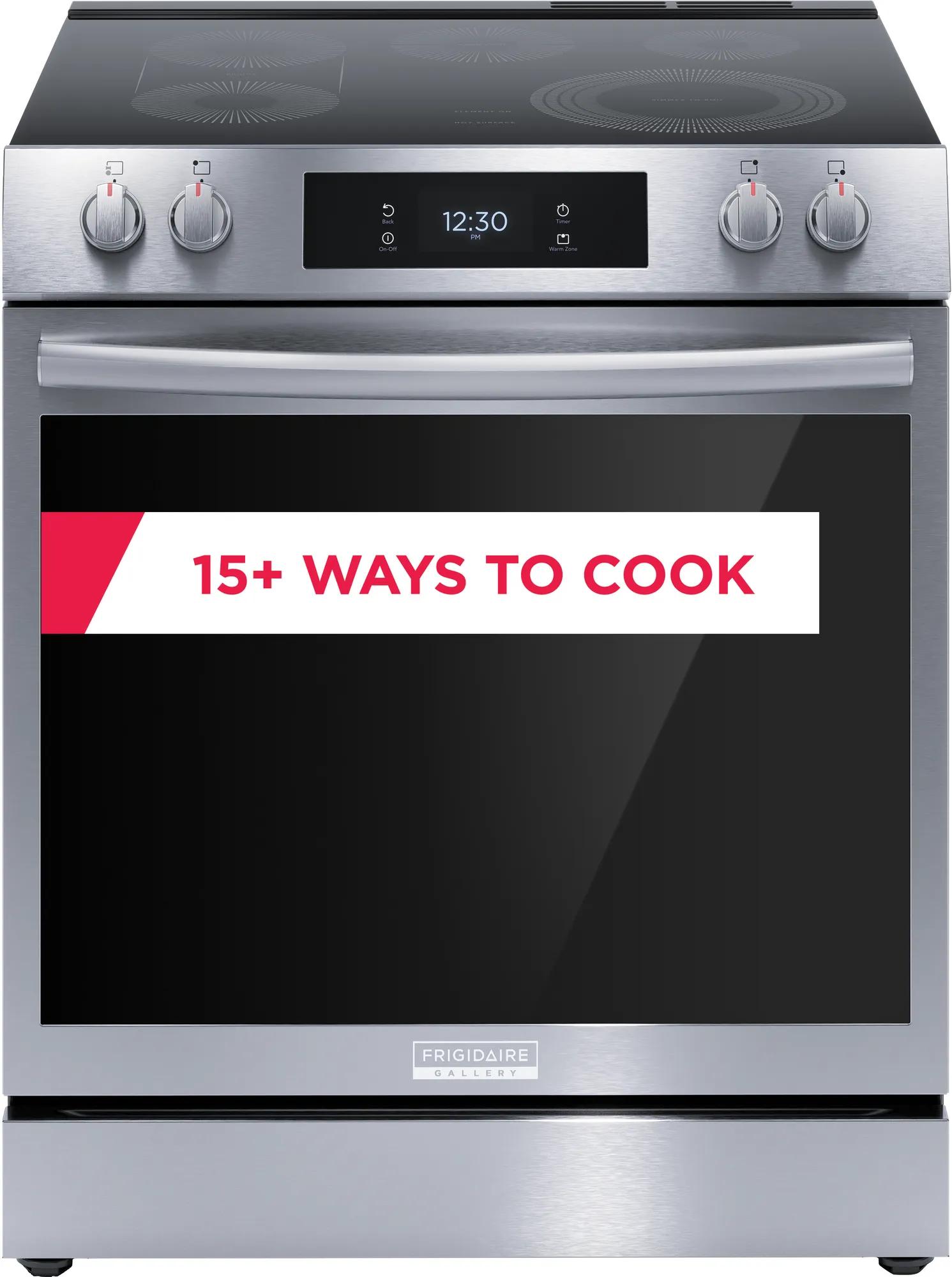 30" Electric Range with 15+ Ways To Cook