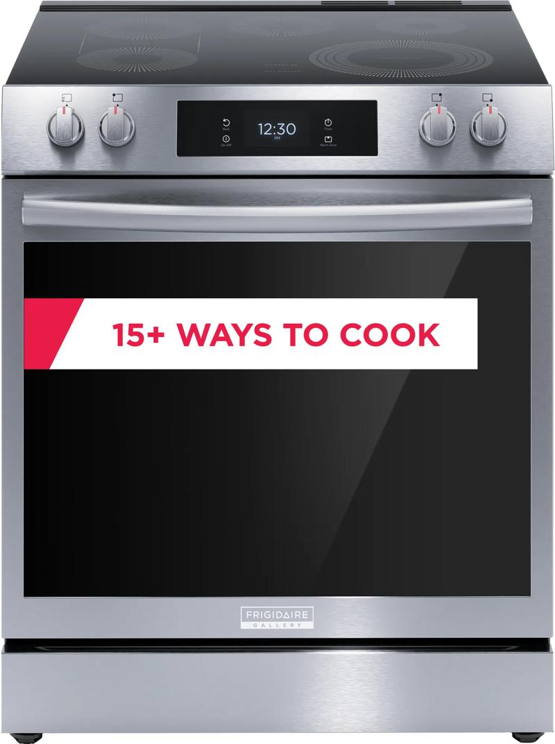 30-Inch Electric Range with 15+ Ways to Cook
