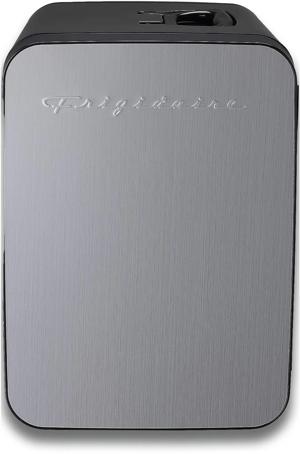15-Can Retro Mini Fridge Cooler – Stainless Steel