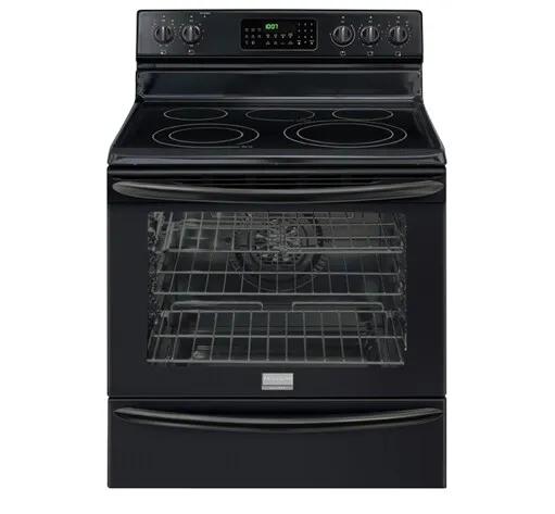 30" Freestanding Electric Range Black-CGEF3055MB