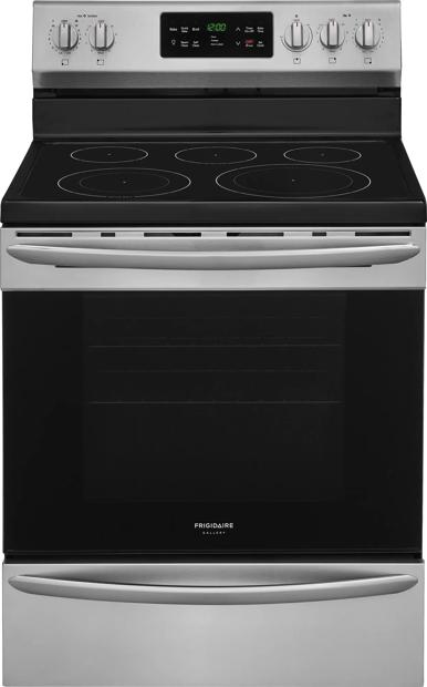 30" Electric Range Stainless Steel-CGEF3037TF