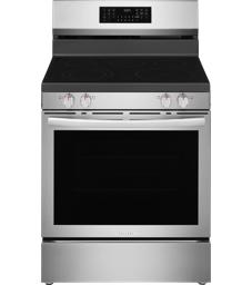 Frigidaire Gallery Cuisinière électrique de 30 po à commande arrière avec mode pizza cuite sur pierre