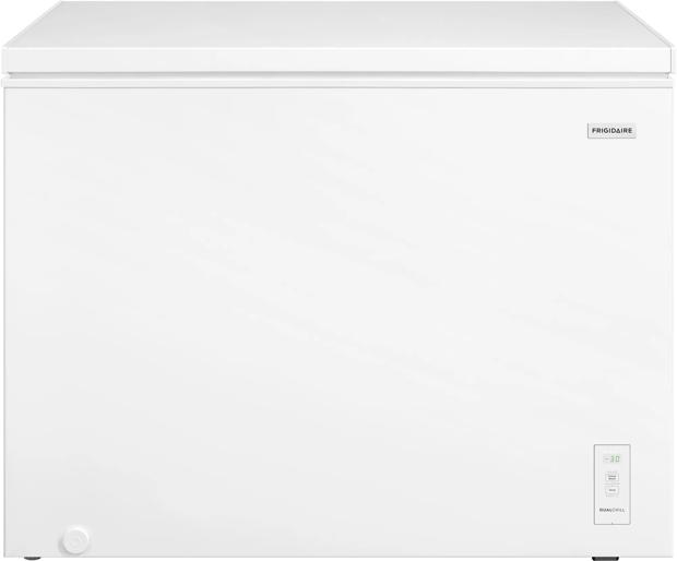 Congélateur horizontal de 10 pi³ prêt pour le garage Blanc-FFCS1062AW