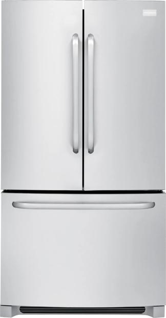 22 Cu. Ft. French Door Counter-Depth Refrigerator Stainless Steel-FFEG2322QS