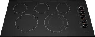 36" Electric Cooktop — Black