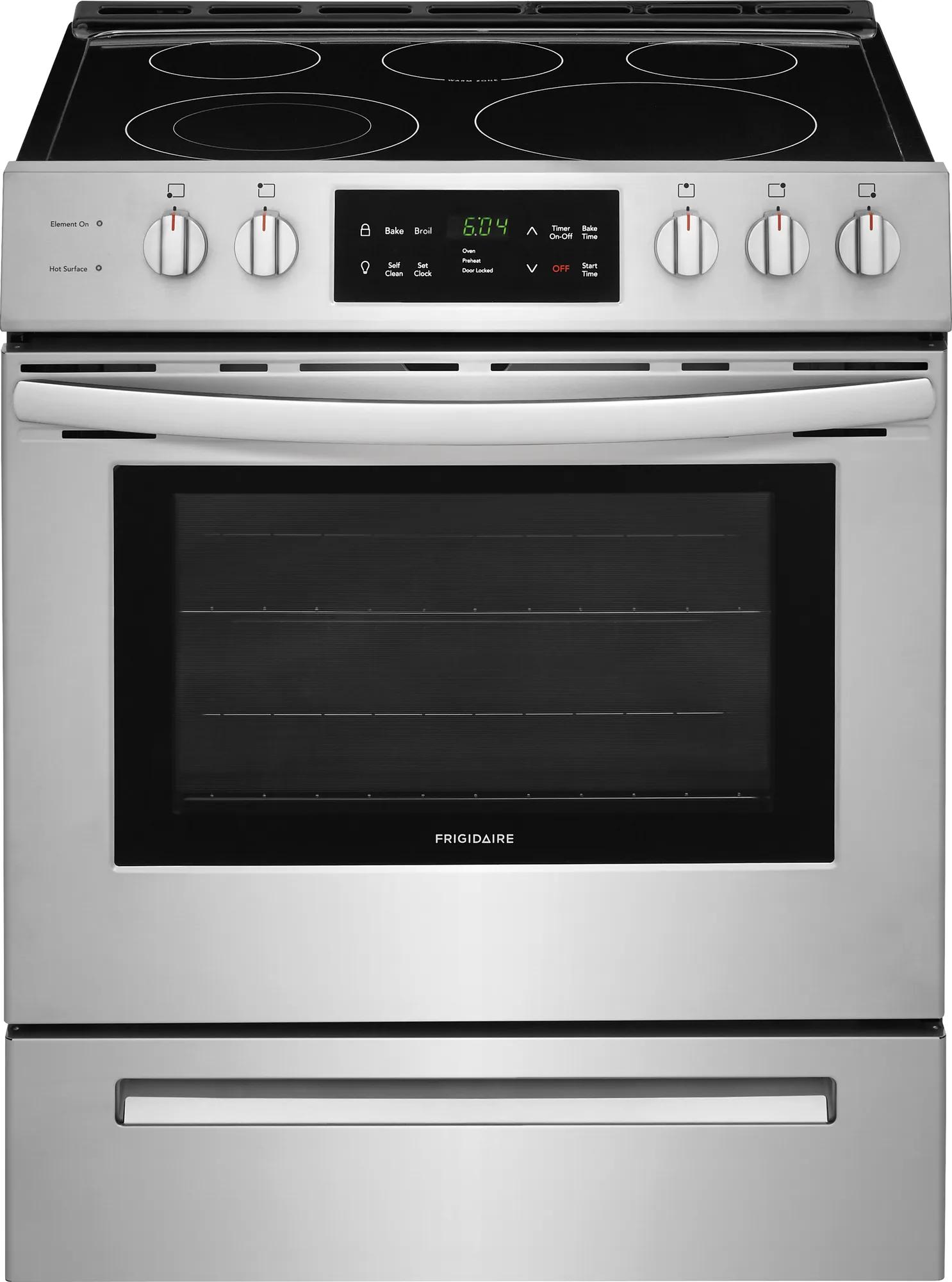 30" Front Control Freestanding Electric Range