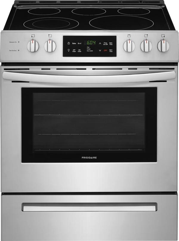 30" Front Control Freestanding Electric Range