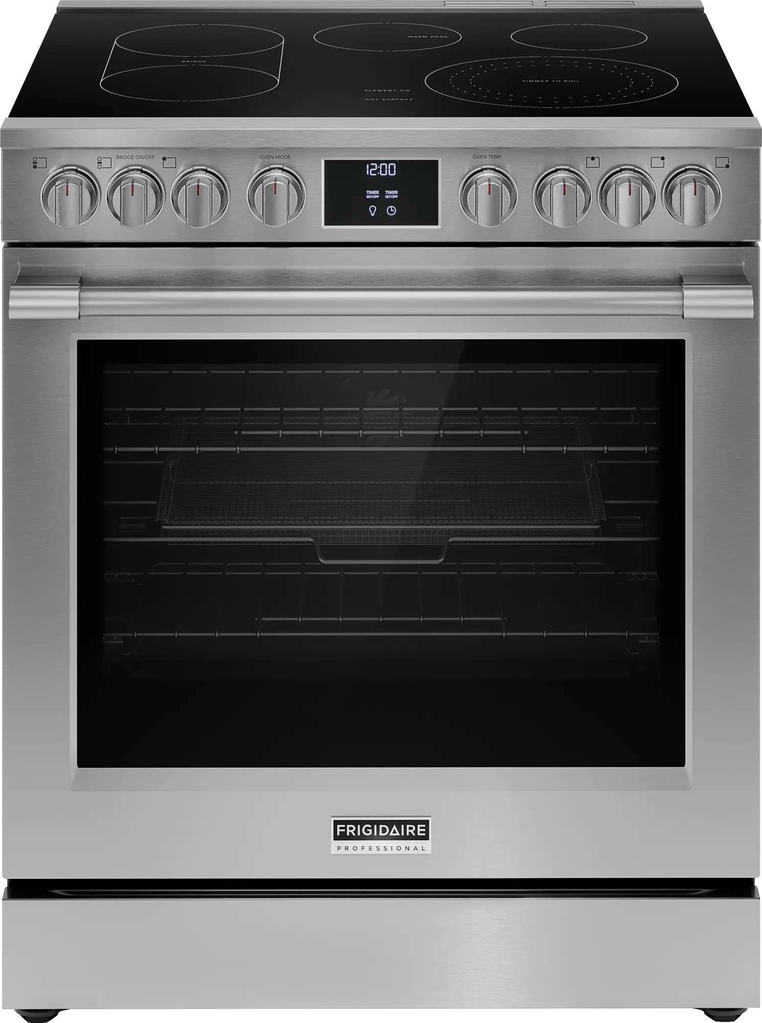Frigidaire Front Control Electric Range and OTR Microwave Kitchen Package - Thumbnail 4