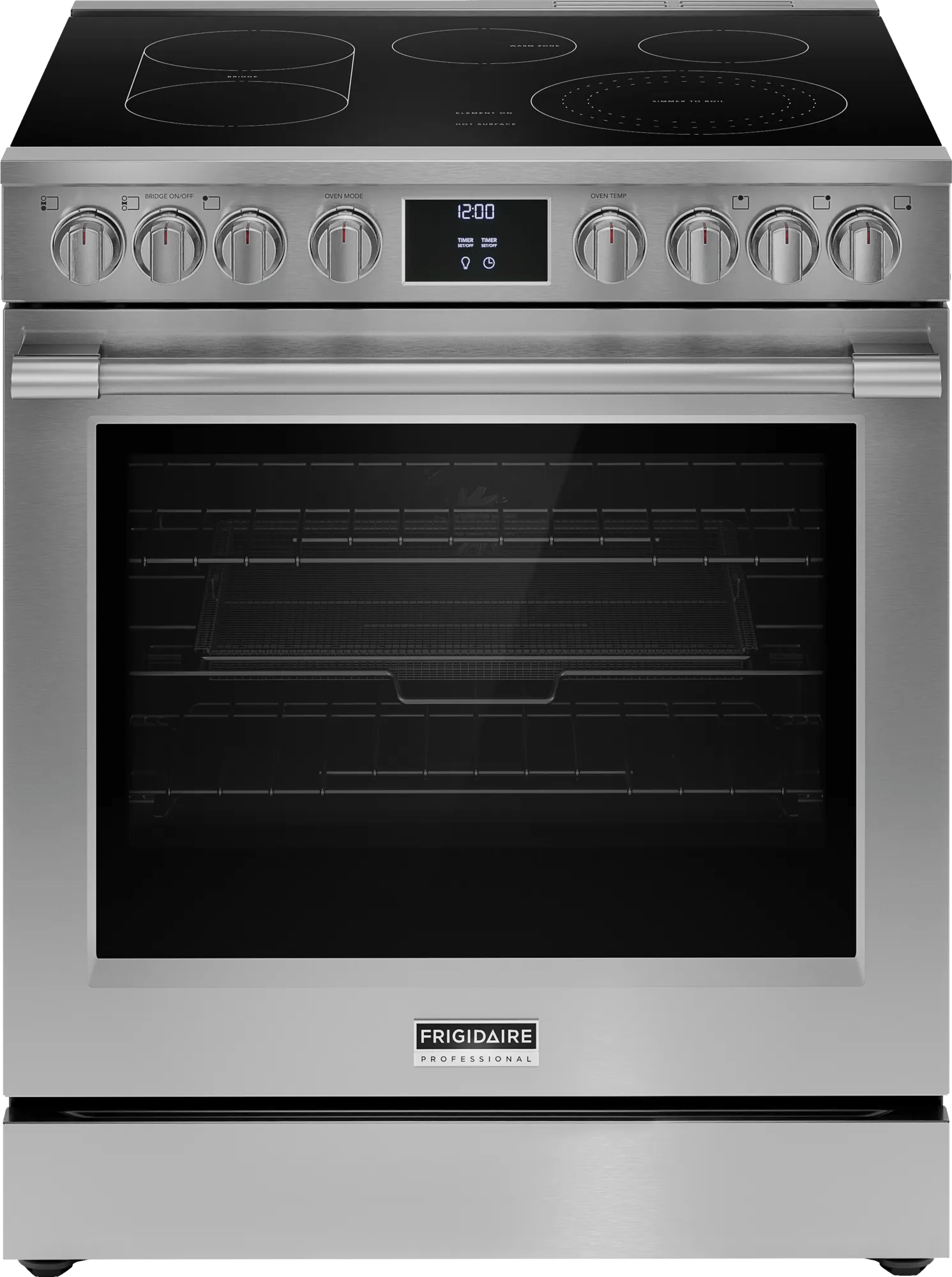 30” Electric Range with No Preheat + Air Fry, Includes Air Fry Tray