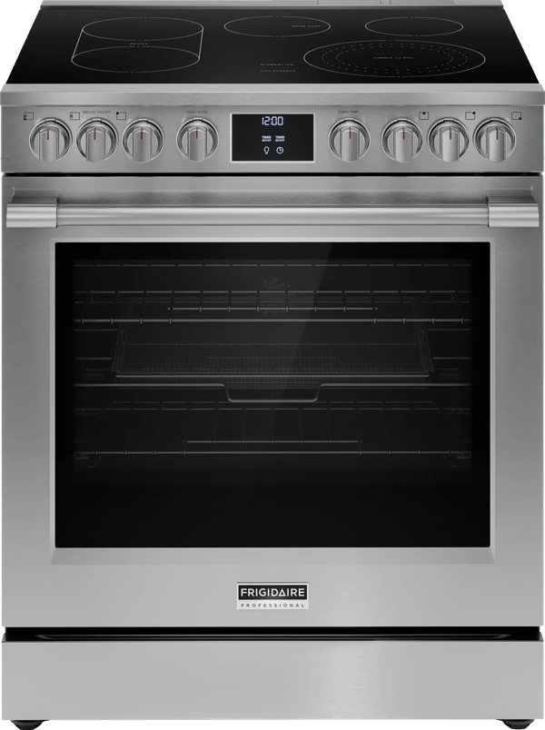 30” Electric Range with No Preheat + Air Fry, Includes Air Fry Tray