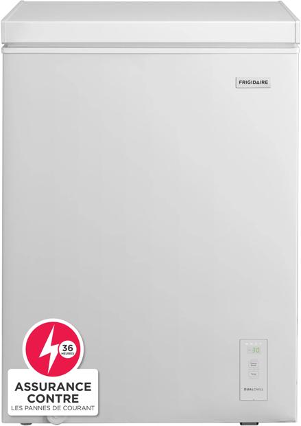 Congélateur horizontal de 5 pi³ prêt pour le garage Blanc-FFCS0562AW