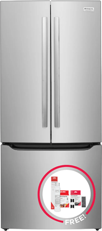 20 Cu. Ft. Standard-Depth French Door Refrigerator with Free Additional Filter Kit