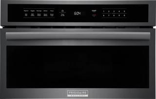 30" Built-In Microwave Oven with Drop-Down Door — Black Stainless Steel (GMBD3068AD)