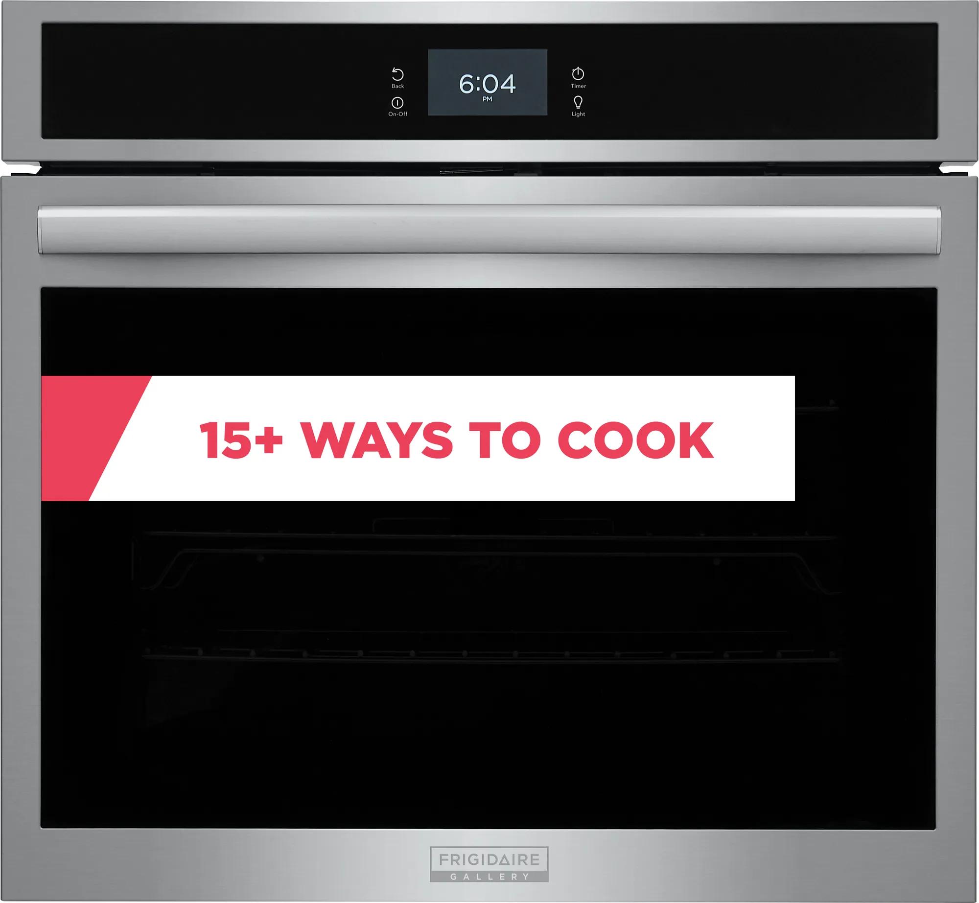 30" Single Electric Wall Oven with 15+ Ways To Cook