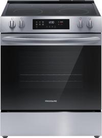 30" Electric Range with Steam Clean