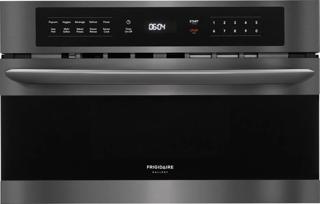 30" Built-In Microwave Oven with Drop-Down Door — Black Stainless Steel (FGMO3067UD)